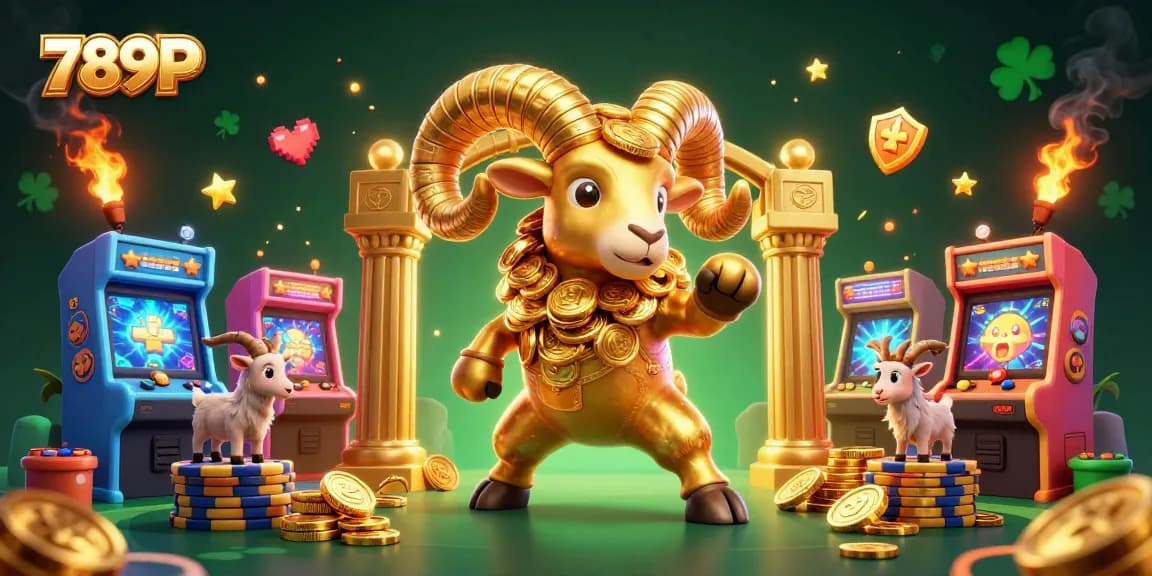 Experience thrilling wins at 789P with vibrant gaming elements in an exciting casino illustration.