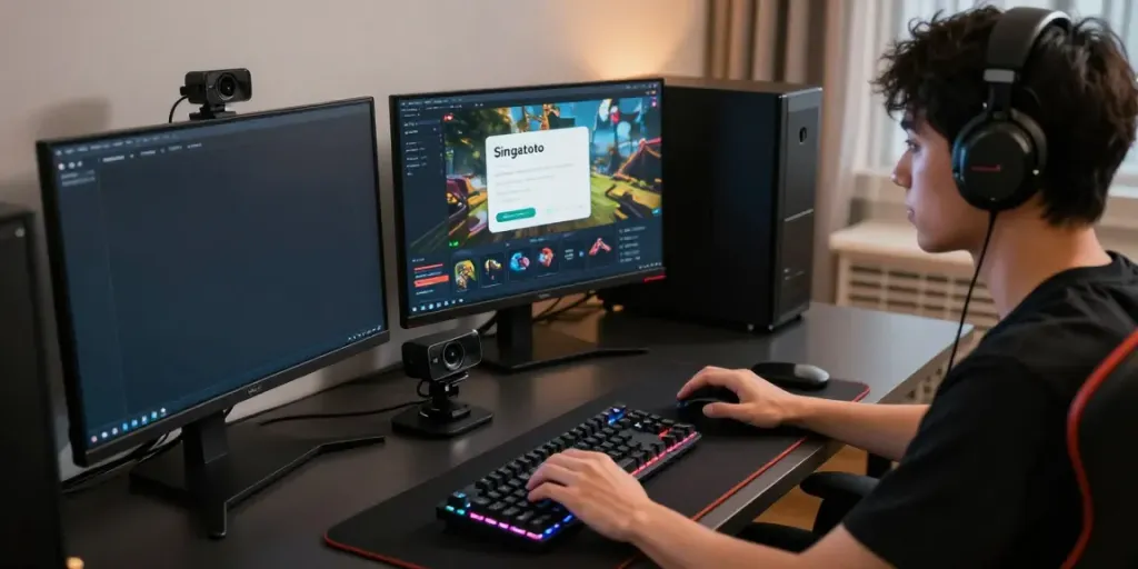 Engaging user experience on Singatoto gaming platform showcasing immersive online gaming.