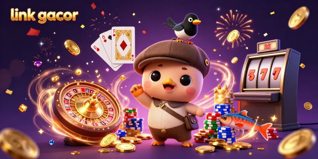 Engage with link gacor by joining an exciting casino adventure filled with vibrant characters and winnings.