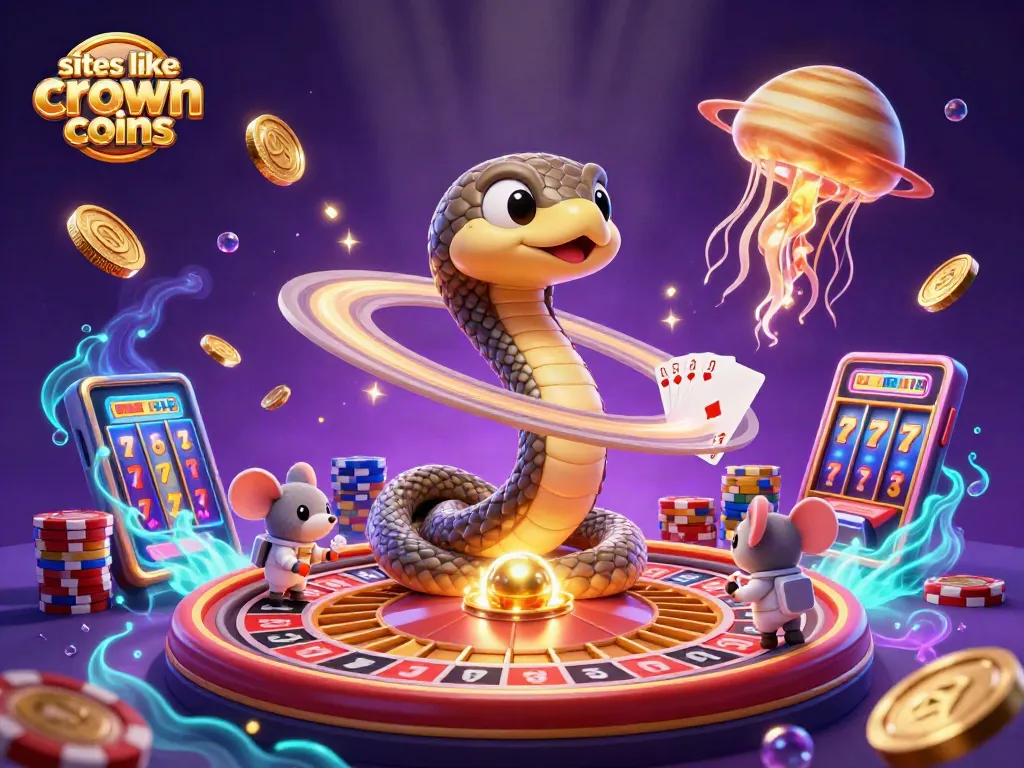 Experience thrilling gameplay at sites like crown coins with animated characters and dynamic casino elements.