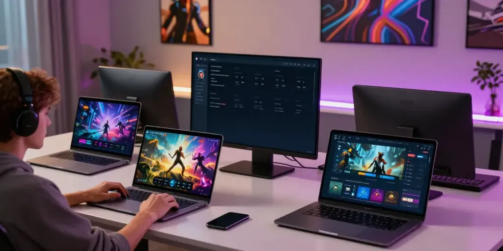 Exciting luxury333 online gaming experience with users exploring games across multiple devices in a modern interface.