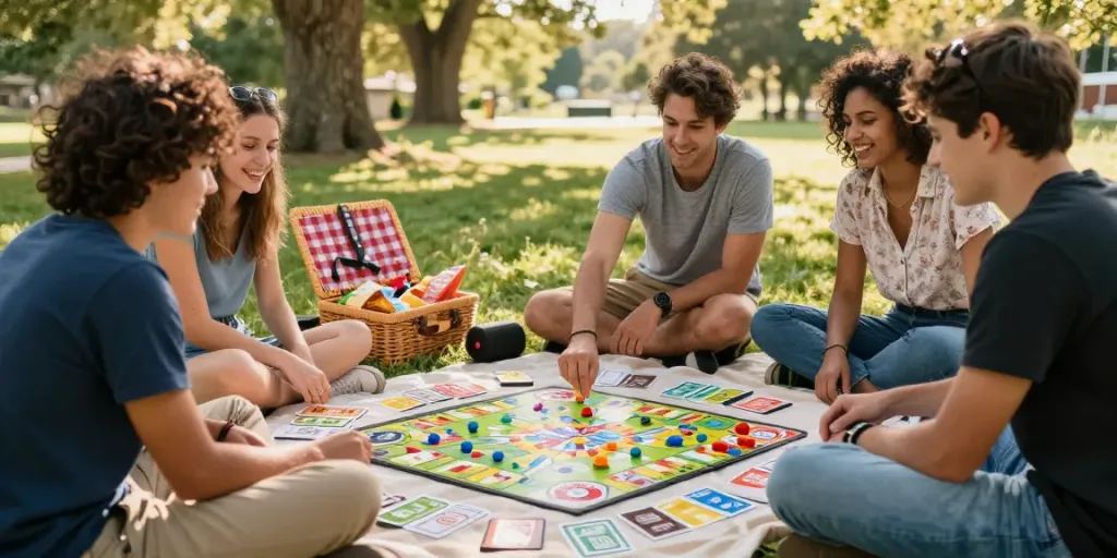Pengalaman bermain ratutogel di luar ruangan dengan teman-teman di bawah sinar matahari.