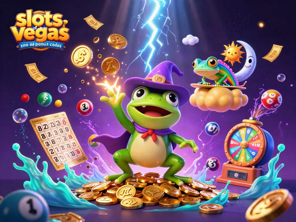 Claim slots of vegas no deposit bonus codes and enjoy thrilling casino rewards with vibrant animation.
