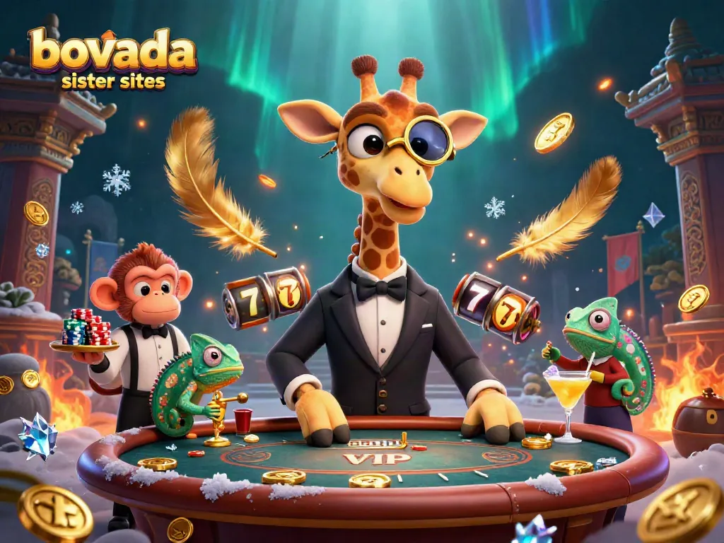 Experience winning action at bovada sister sites with high-stakes gaming and vibrant casino atmosphere.