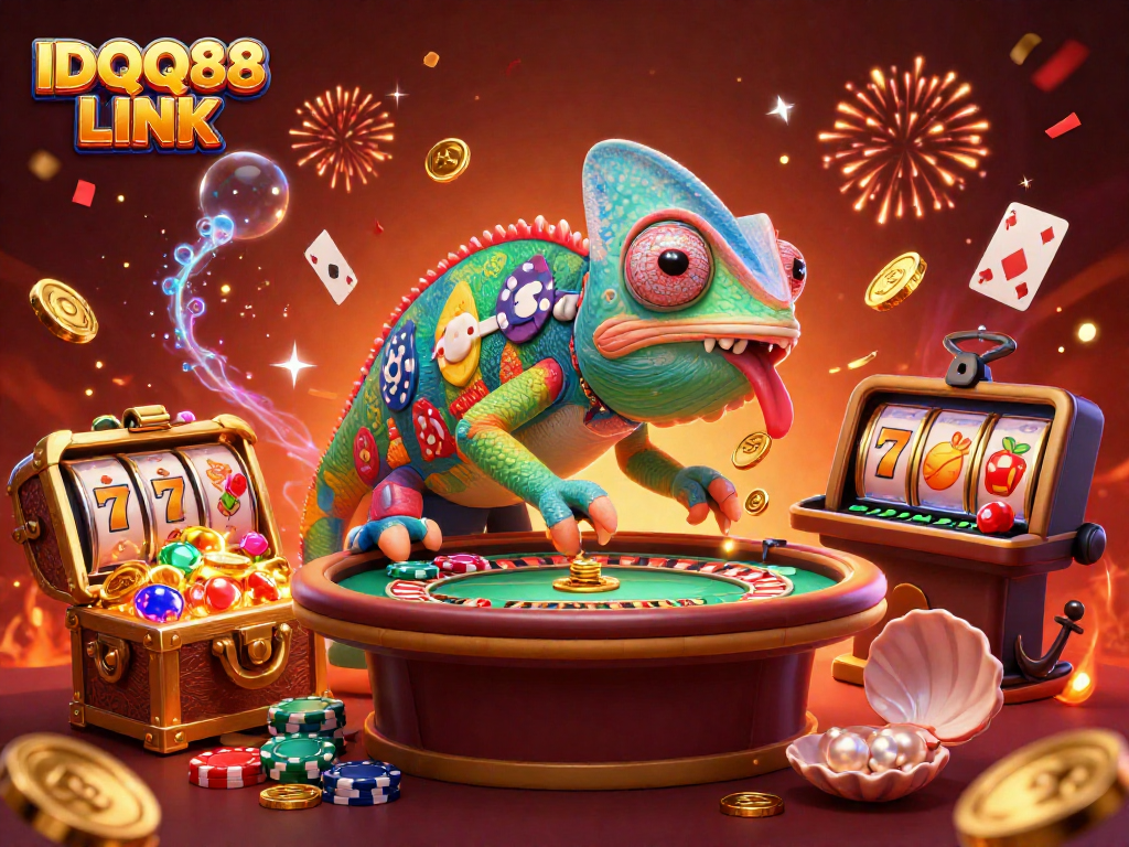 Experience the thrill of IDQQ88 LINK with an exciting casino owner chameleon snapshot.