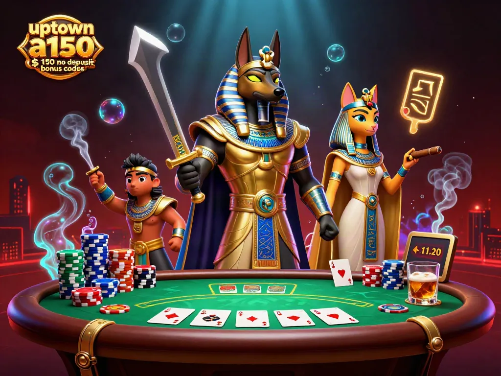 Engage in excitement with uptown aces $150 no deposit bonus codes at a vibrant poker setting.