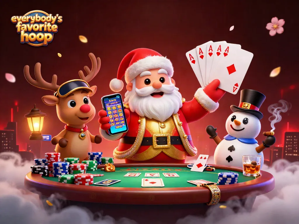 Bet, win and celebrate with everybody's favorite hoop in a vibrant casino scene.
